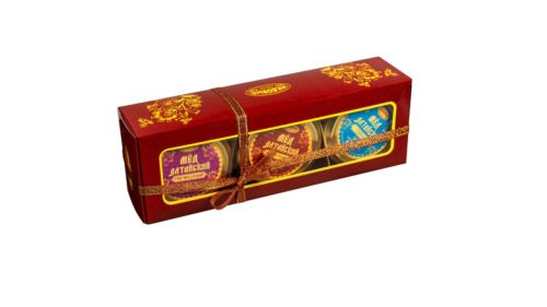 Медовый набор «Три вкуса Алтайского мёда» «Медовый край» 300 г