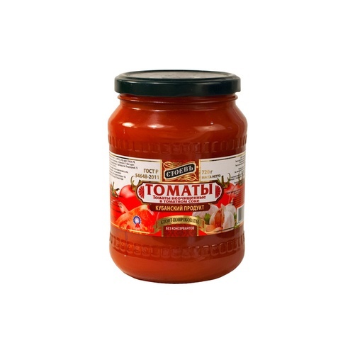 Помидоры в томатном соке «Стоевъ» 720 г