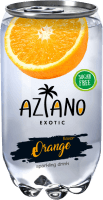 Газированный напиток со вкусом апельсина «Азиано» 290 мл