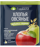 Овсяные хлопья с грушей и яблоком «Агрохолдинг Гудвилл» 40 г