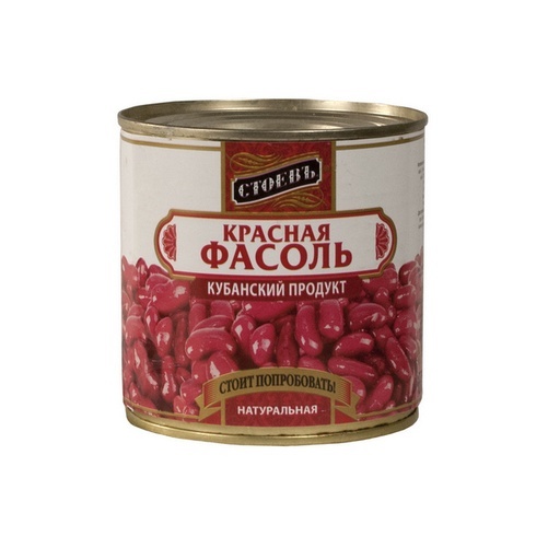 Красная фасоль натуральная «Стоевъ» 420 г