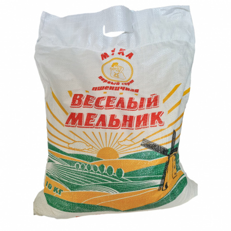 Мука пшеничная, высший сорт «Весёлый мельник» 10 кг
