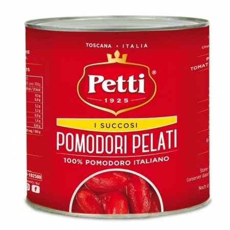 Томаты очищенные «Petti» 2500 г