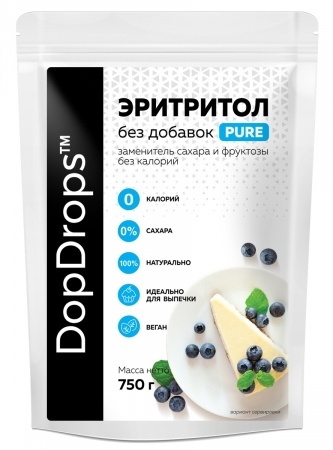 Эритритол Без Добавок «DopDrops» 750 г