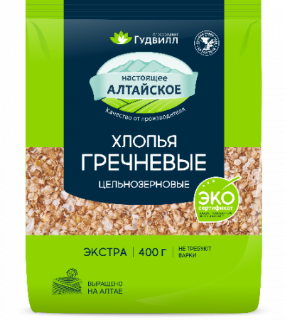 Гречневые хлопья «Агрохолдинг Гудвилл» 400 г